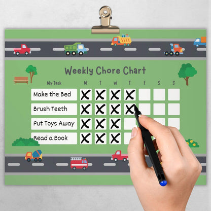 Kids' Weekly Reward Chart